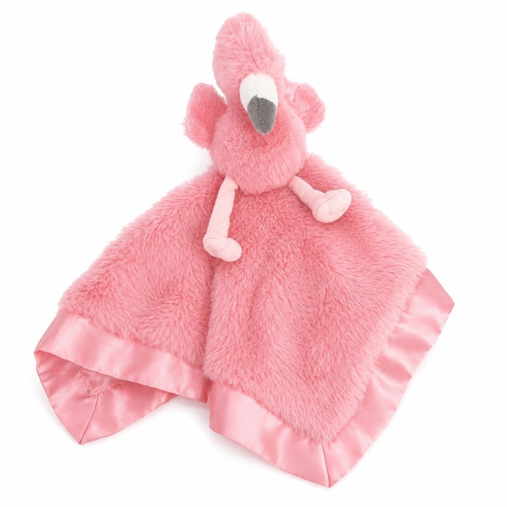 Cloud Island Flamingo Lovey Security Blanket Pink Plush Satin SWBP21013 Target